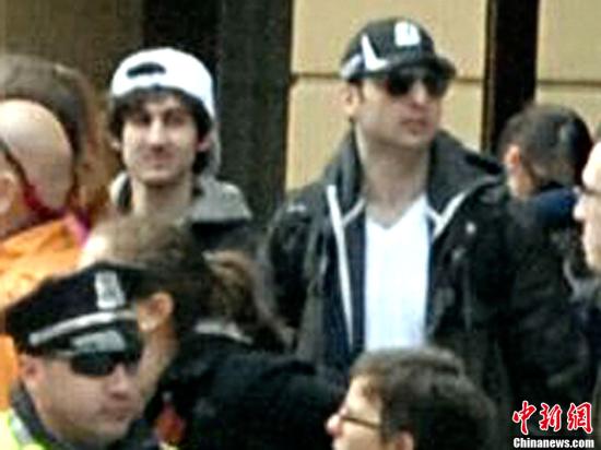 波士頓爆炸嫌犯照片