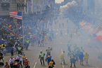波士頓爆炸 4月15日美國波士頓馬拉松比賽終點發生連