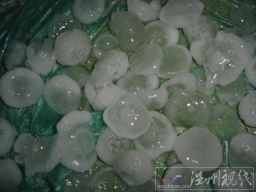 安徽碭山縣冰雹狂風強對流天氣