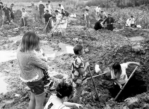 河南駐馬店西平縣工地發現宋代古幣