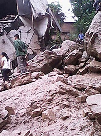 宜賓暴雨 強降雨造成泥石流滑坡致7死4失蹤