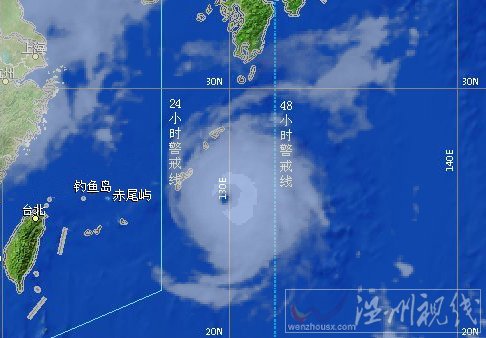 超強臺風丹娜絲最新路徑圖