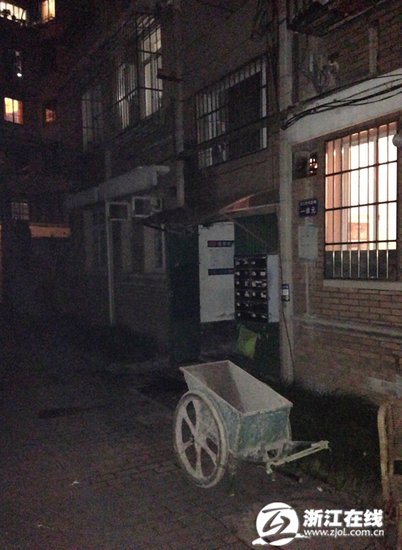 杭州文三新村跳樓慘案現場