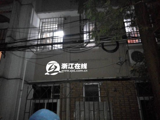 杭州文三新村跳樓慘案現場