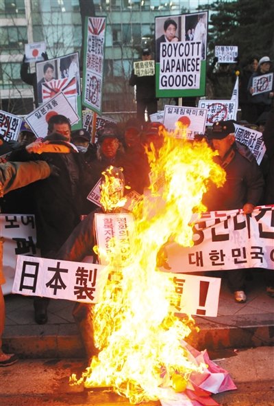 安倍拜鬼韓國反應