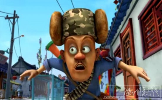 熊出沒城市大冒險103集,熊大和熊二為了一枚硬幣痛扁光頭強