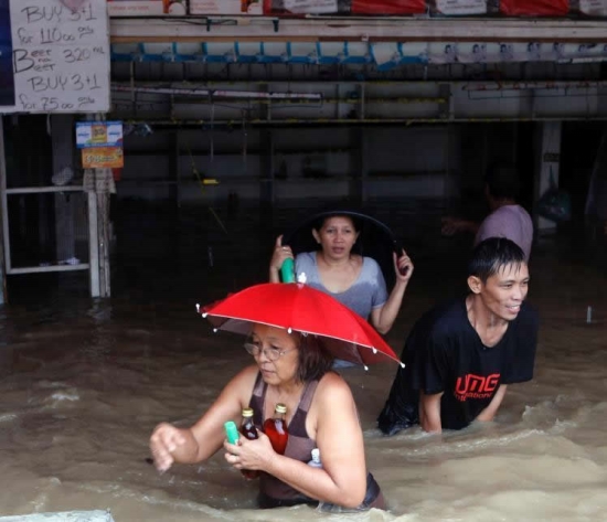 臺風玲玲重創菲律賓