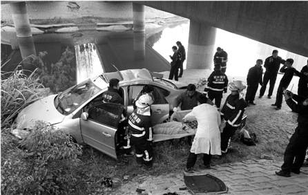 杭州下沙車禍現(xiàn)場