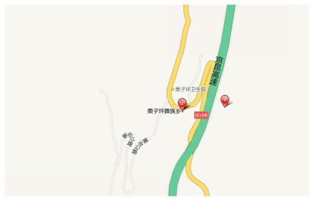 栗子坪高速車禍現(xiàn)場位置