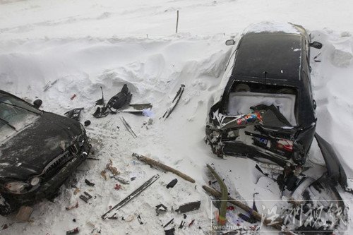 黑龍江綏哈高速發(fā)生交通事故