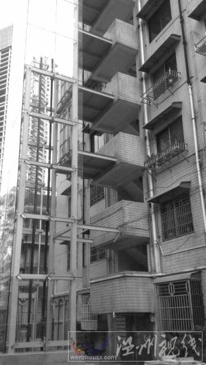溫州老小區(qū)電梯圖片