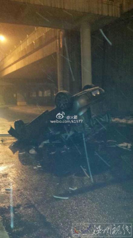 隴海立交橋附近車禍圖片