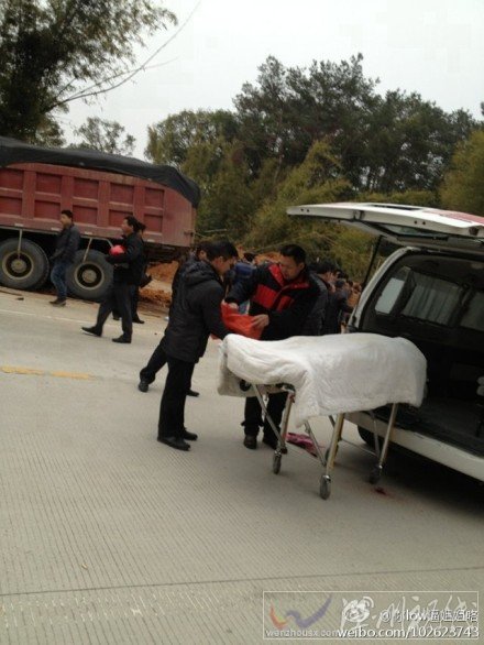 汕頭陸河車禍現場