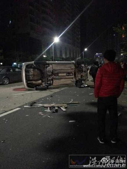 惠州面包車側翻事故