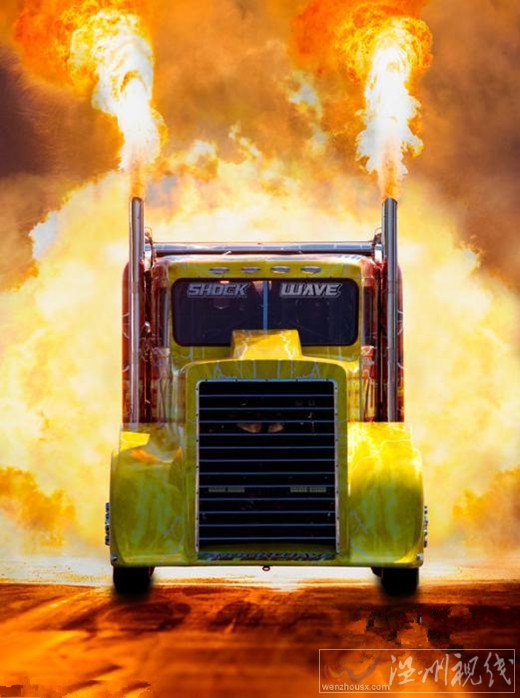 沖擊波卡車圖片