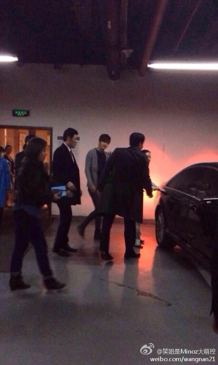 3月8日李敏鎬來杭州了 入住喜來登酒店