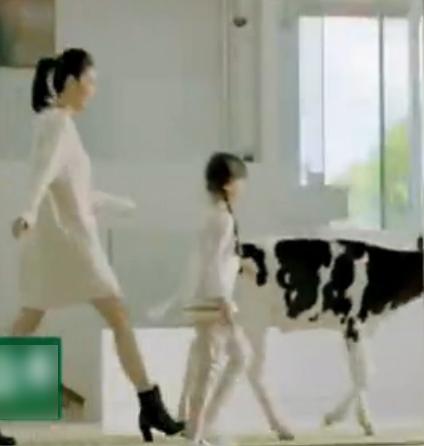 王菲牛奶廣告