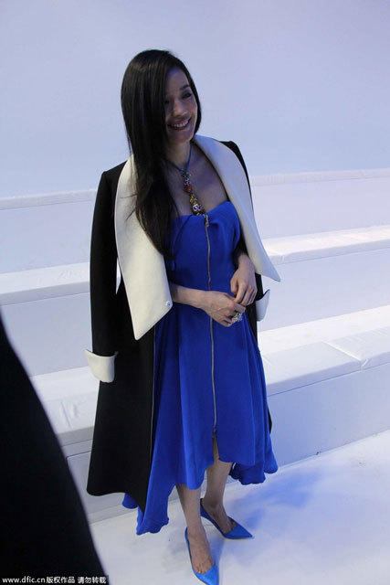 趙薇舒淇巴黎時裝周