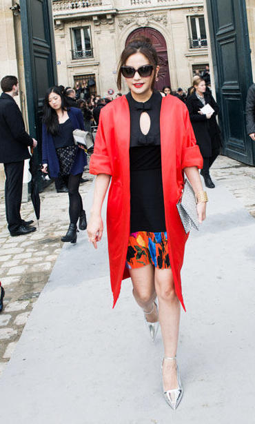 趙薇舒淇巴黎時裝周