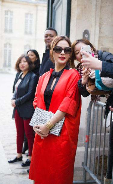 趙薇舒淇巴黎時裝周