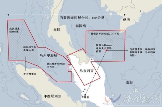 馬六甲海峽地圖