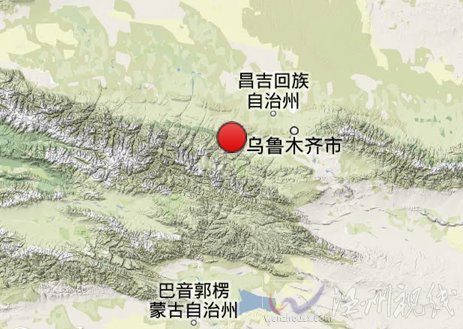 新疆呼圖壁縣地震