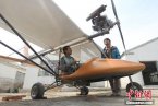 長春男子自造小飛機 歷時一年多花費近十萬