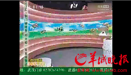 湖北臺主持直播中被換