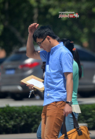 石家莊昨天最高溫破30℃