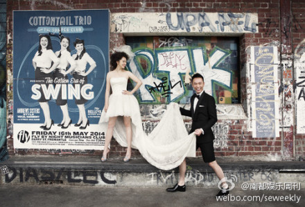 徐若瑄李云峰結婚照曝光