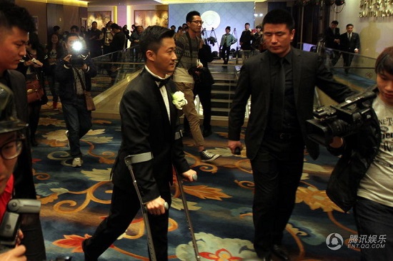 吳京謝楠婚禮現場 今日大婚伴郎團現身