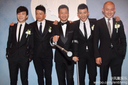 吳京謝楠婚禮現場 今日大婚伴郎團現身