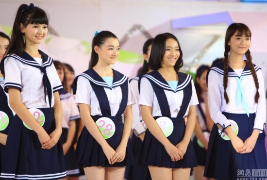 長沙國民校花大賽 48位?；R聚長沙角逐50萬獎金