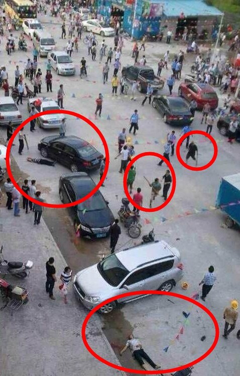 婦女亂扔垃圾遭阻引群毆