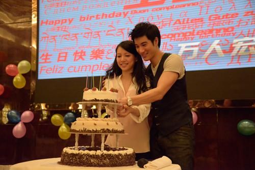 王力宏老婆李靚蕾照片