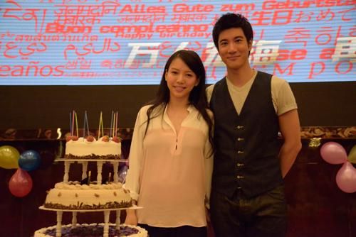 王力宏老婆李靚蕾懷孕5個月照片