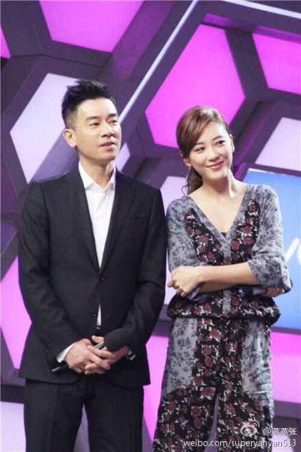 陳小春應采兒做客快樂大本營 應采兒變身表情帝