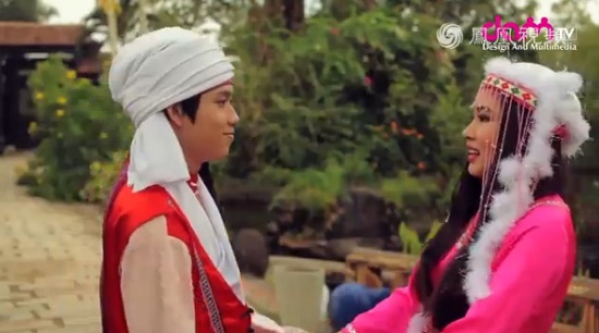 越南版還珠格格之含香和蒙爾丹