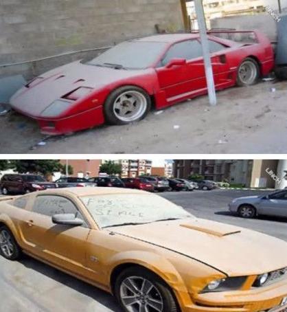 迪拜豪車遭遺棄原因 因超速罰單開的太高