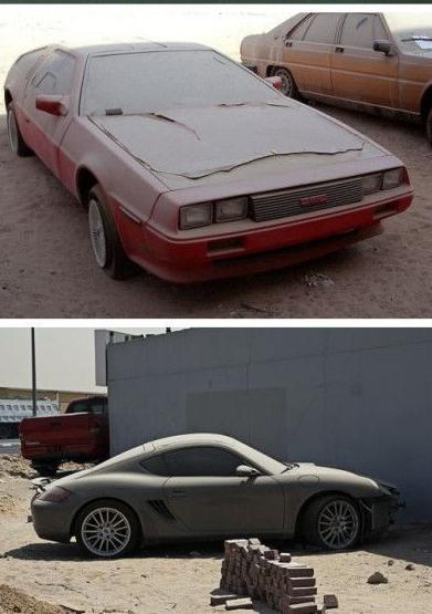 迪拜豪車遭遺棄原因 因超速罰單開的太高