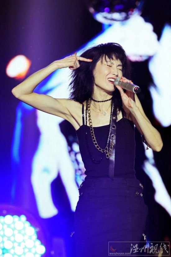 張曼玉唱歌：2014上海草莓音樂節張曼玉唱歌