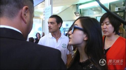 黃曉明和angelababy戛納