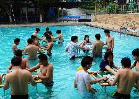 廣東舉辦首屆水上麻將大賽