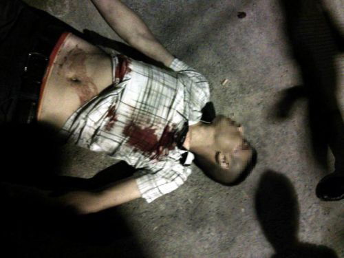 貴州醉酒男子被擊斃