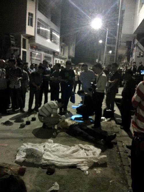 貴州醉酒男子被擊斃