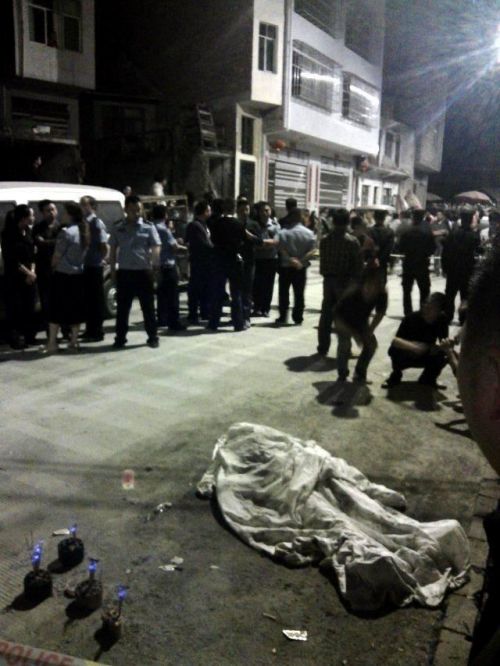 貴州醉酒男子被擊斃