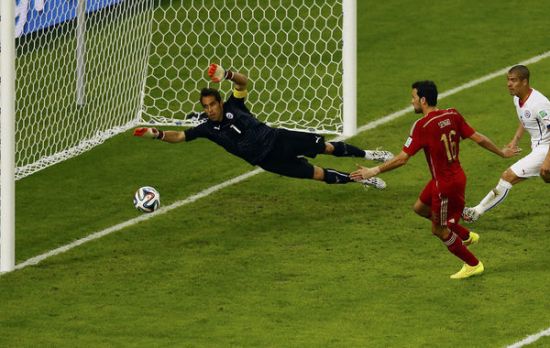 西班牙對戰智利