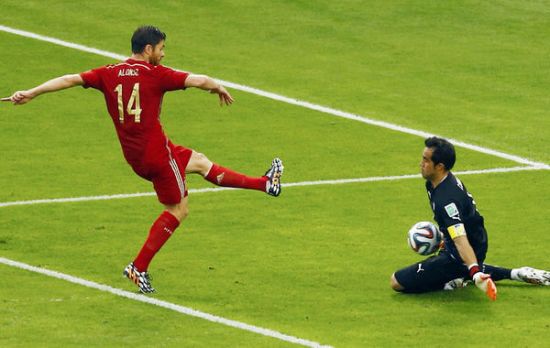 西班牙對戰智利