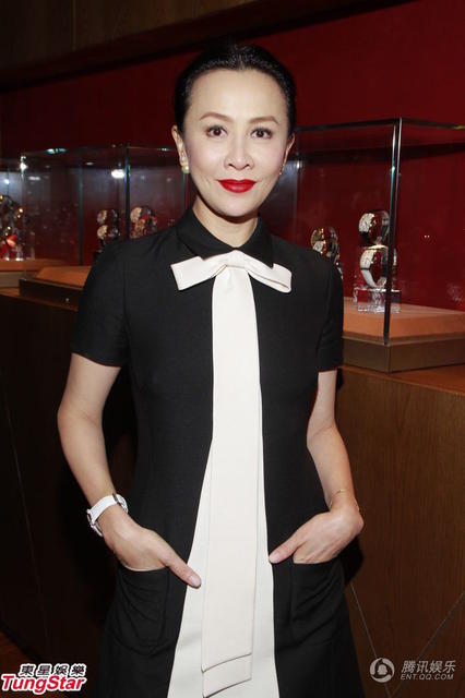 劉嘉玲疑似凸點