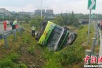 臨安高速車禍 7月12日臨安杭徽高速上發生側翻